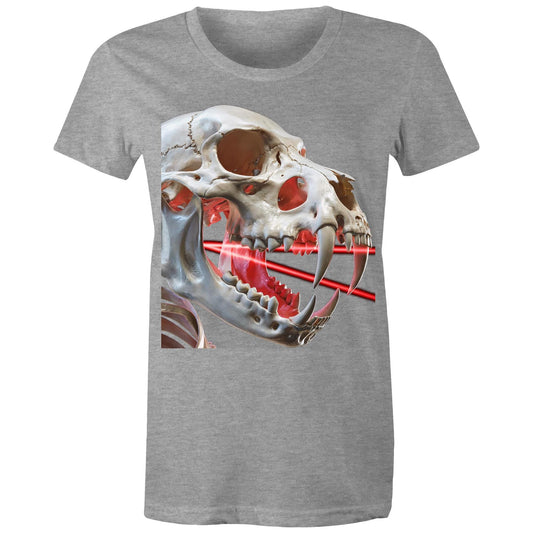 LAZRS Graphic T-Shirt (Women’s) — PRDGM2: Bone | AloneTees