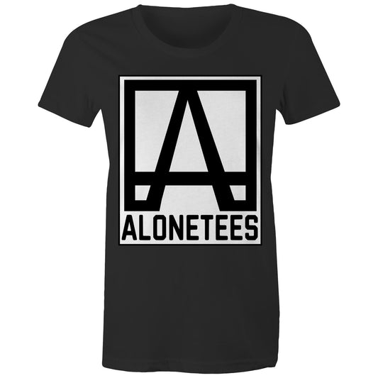 Launch Logo Graphic T-Shirt (Women’s) — AS Colour Maple | AloneTees