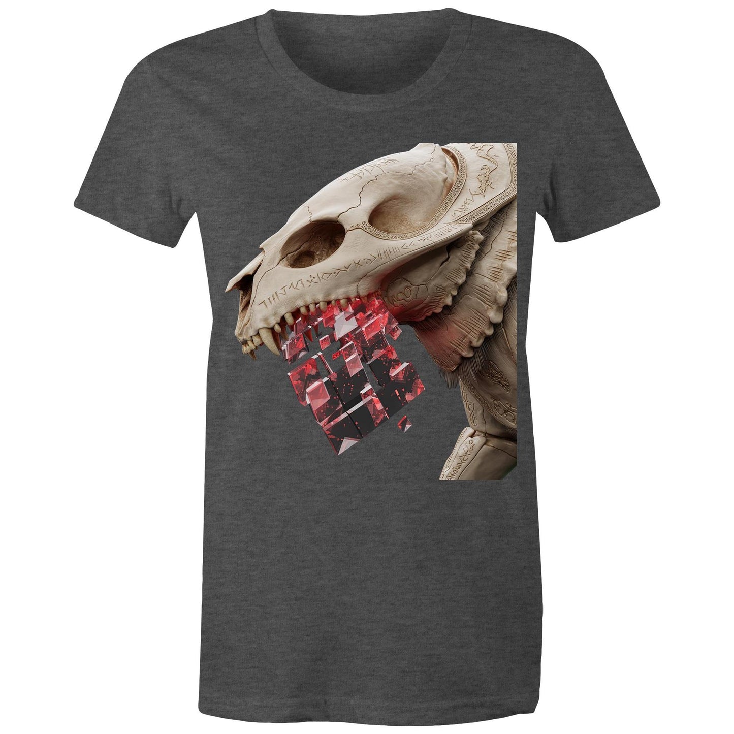 02//BONE “HEATR” Women’s T-Shirt
