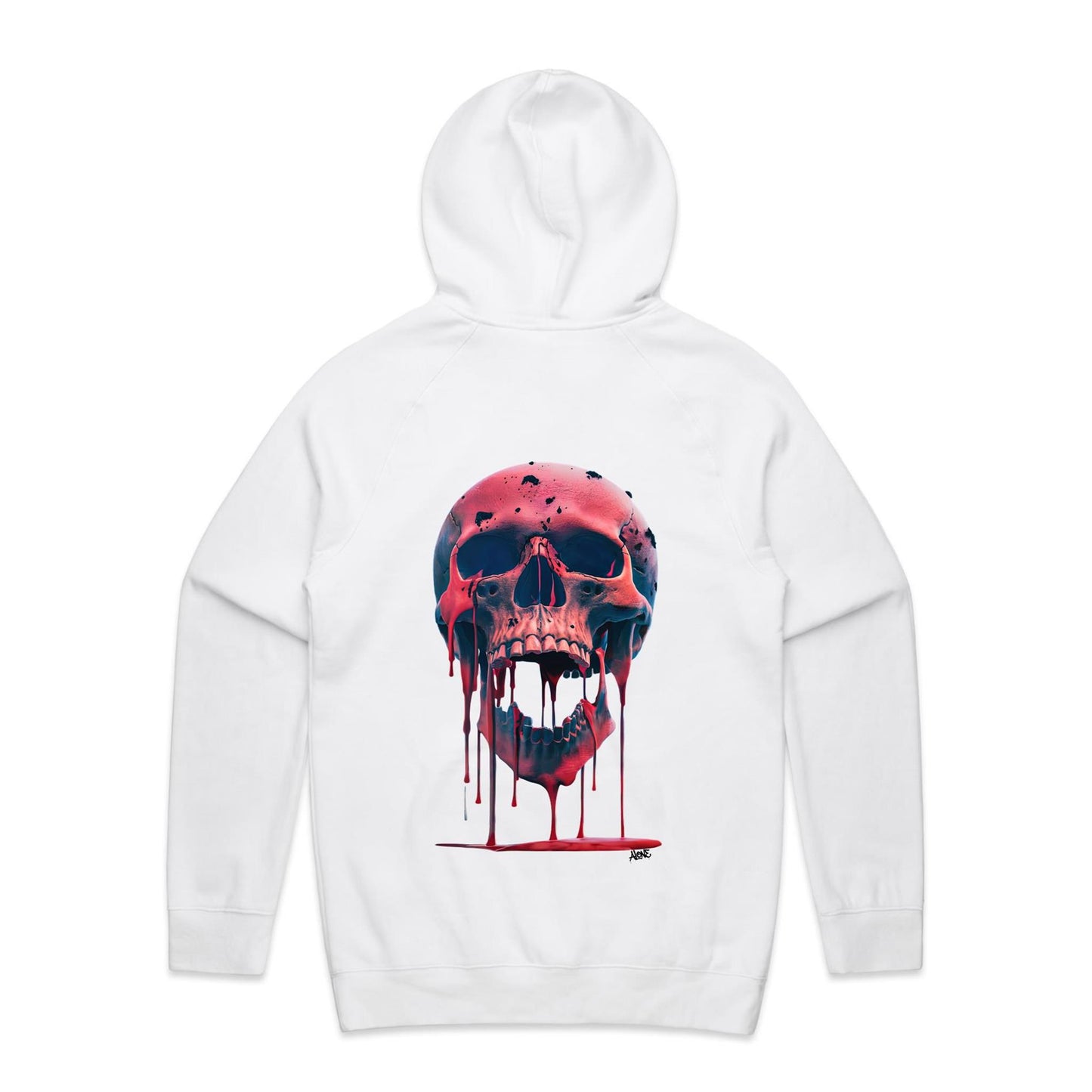 Halloween 2025 Supply Hood Mens — Pink Skull — AloneTees