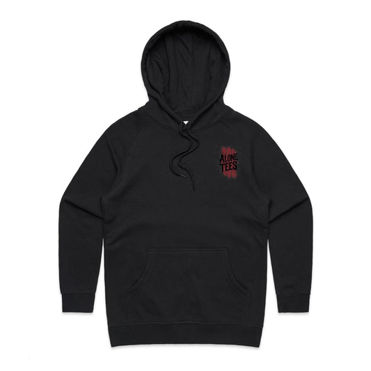 Halloween 2025 Supply Hood Womens — Heart — AloneTees