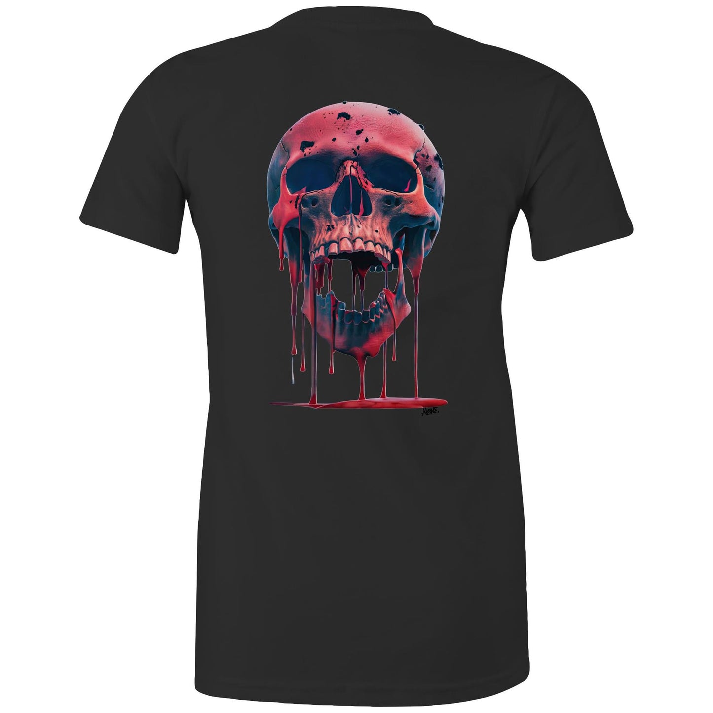 //H:25_PINKSKULL Womens T-Shirt