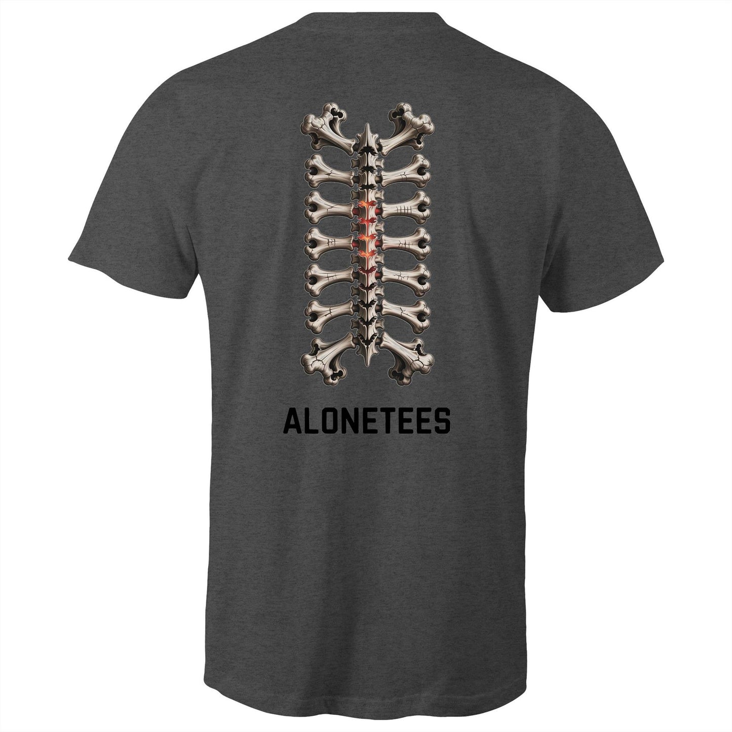 02//BONE “HEATR” Men’s T-Shirt