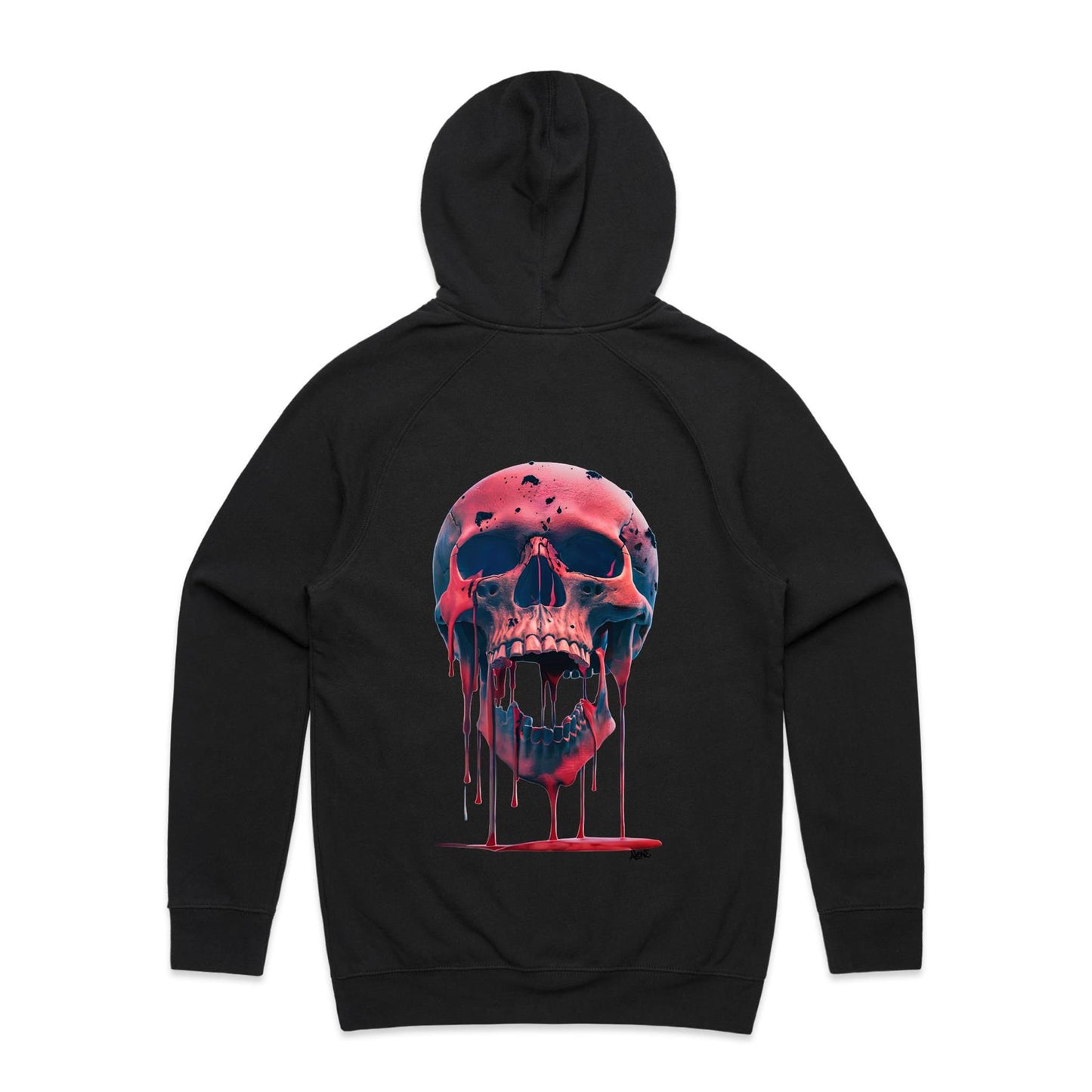 Halloween 2025 Supply Hood Mens — Pink Skull — AloneTees