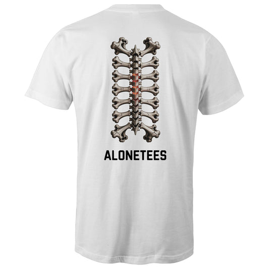 LAZRS Graphic T-Shirt (Men’s) — PRDGM2: Bone | AloneTees