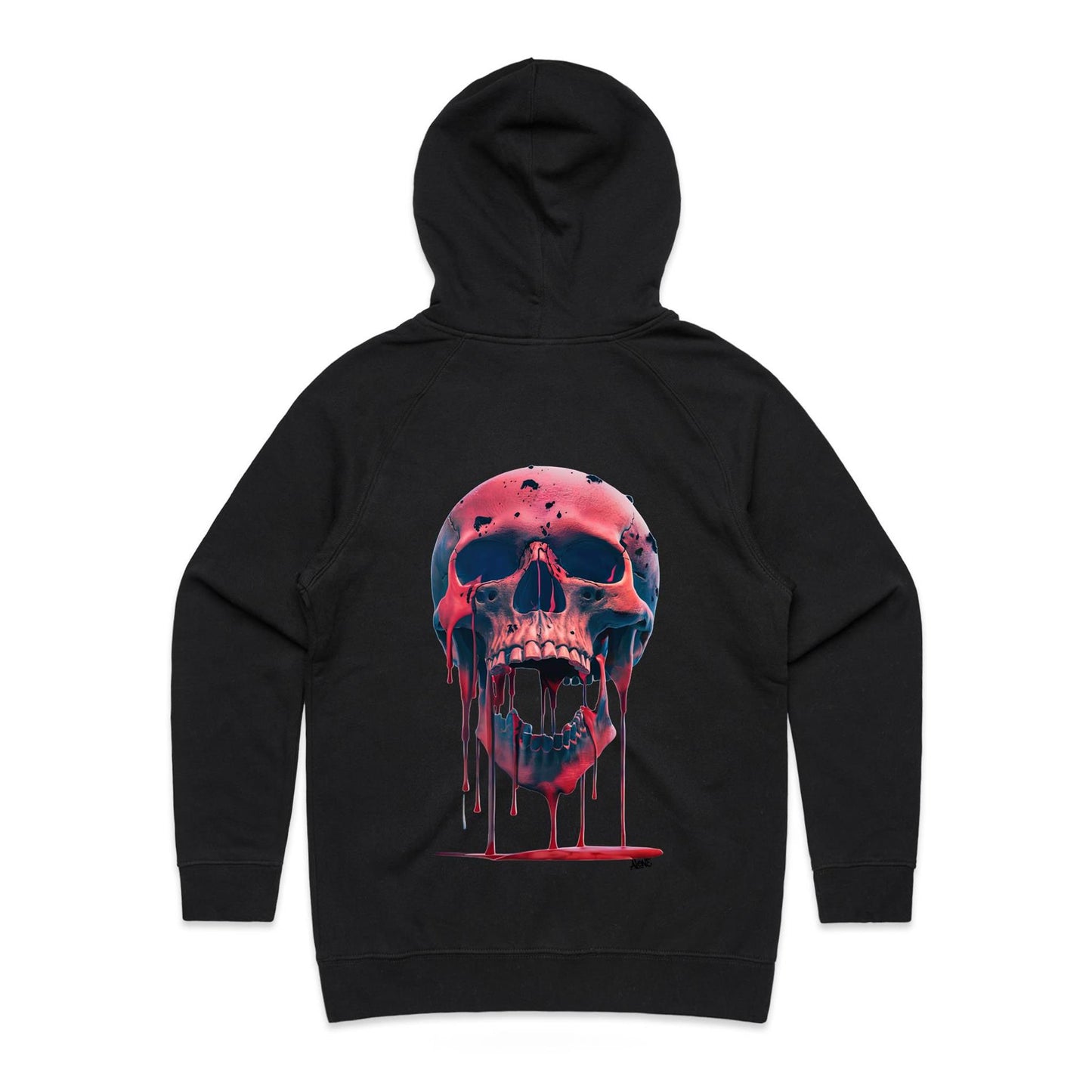 Halloween 2025 Supply Hood Womens — Pink Skull — AloneTees