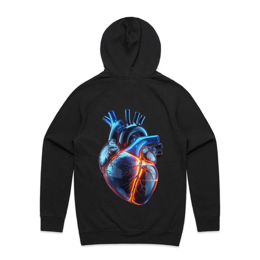 Halloween 2025 Supply Hood Mens — Heart — AloneTees