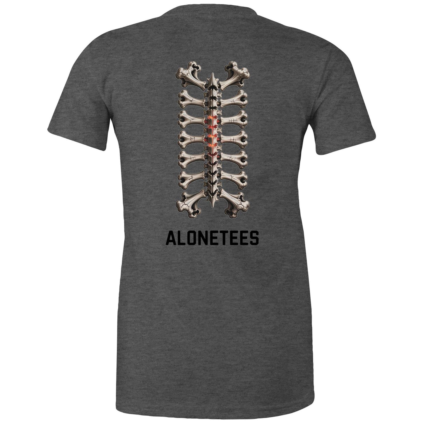 02//BONE “HEATR” Women’s T-Shirt