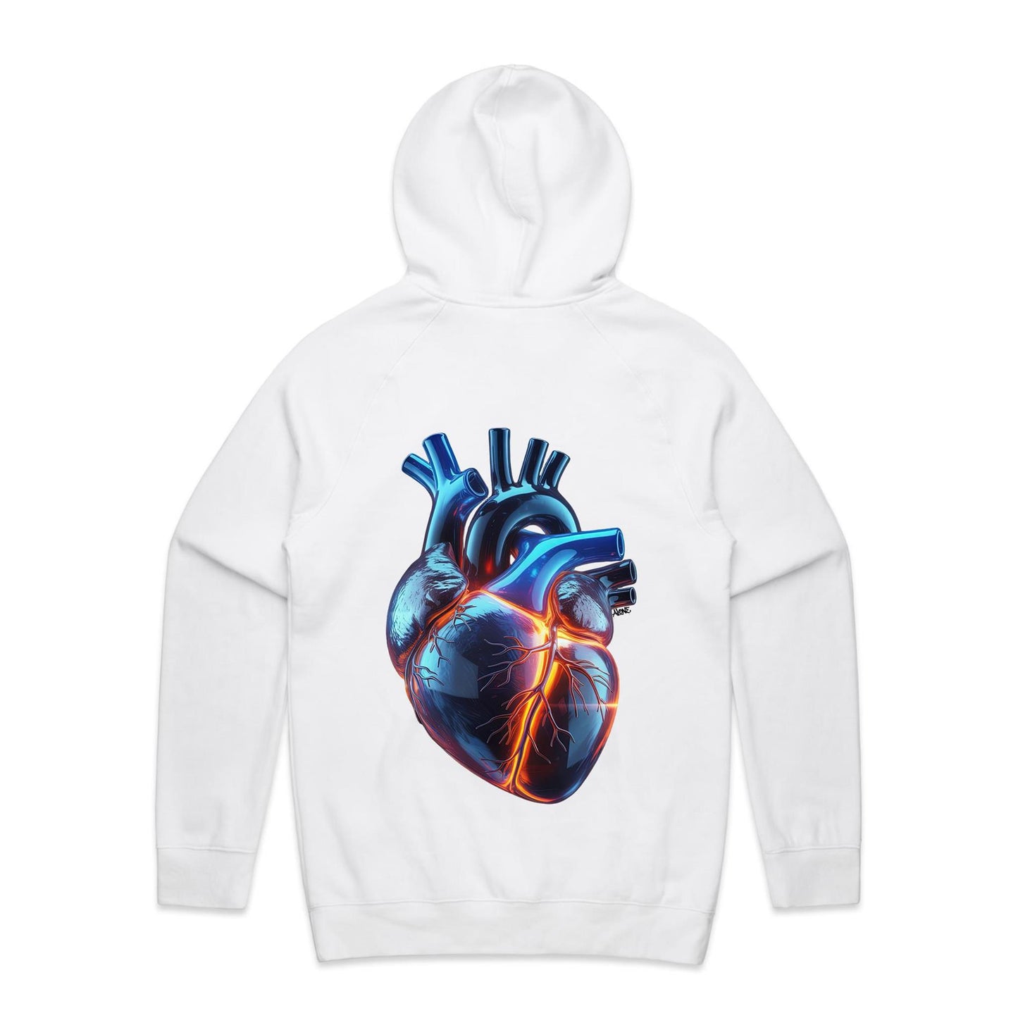Halloween 2025 Supply Hood Mens — Heart — AloneTees